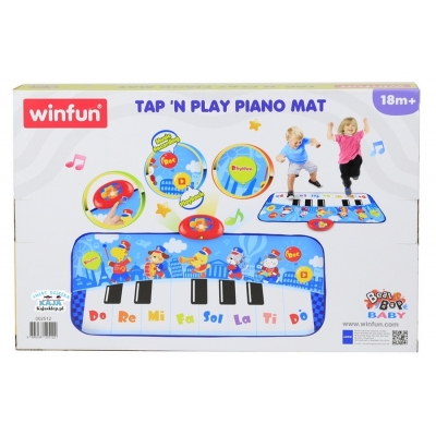 Mata Skacz i Graj - Pianinko 002512 Winfun / Smily Play