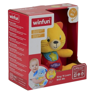 Przytulaczek Kotek Miałczek 000685 Winfun / Smily Play