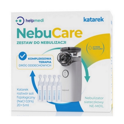 NebuCare Zestaw do Nebulizacji Niemowląt i Dzieci Helpmedi