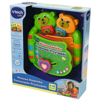 VTech - Misiowa Rodzinka. Rymowanki-Przytulanki 60993