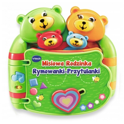 VTech - Misiowa Rodzinka. Rymowanki-Przytulanki 60993